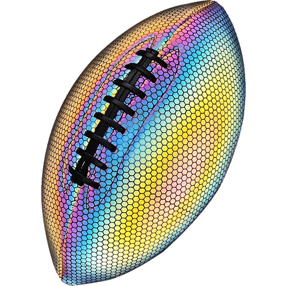 Ballon football américain de nuit taille 9 pour entraînement au parc