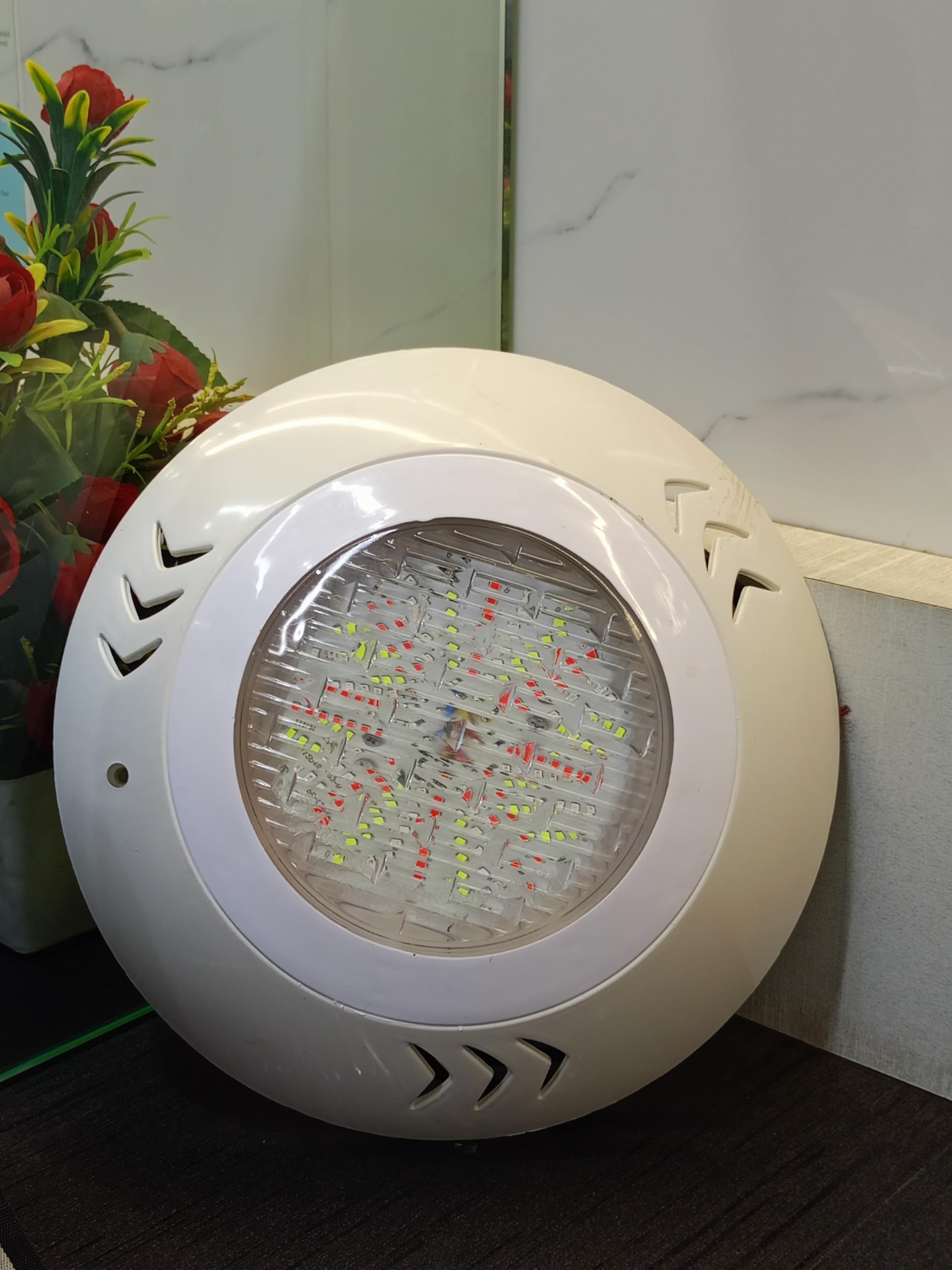 A K Lighting 18W LED Pool Light | 10" Dolphin Model ABS Body | 60mm Thick | Cool White | IP68 Waterproof | Wall Mounted Underwater Light for Swimming Pools, Fountains & Garden Ponds-image-13