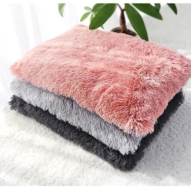 Foto 2 de 8 de Cama calmante para perros y gatos, colchón ortopédico para perros, cama extraíble y lavable, antideslizante