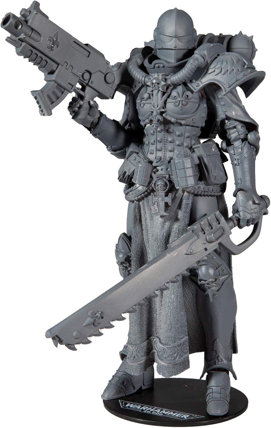 McFarlane Toys, Warhammer 40000 Adepta Sororitas Battle Sister Action Figure With 22 Moving Parts