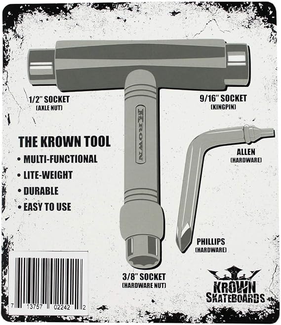 Krown Skateboard T-Tool All-in-ONE Tool