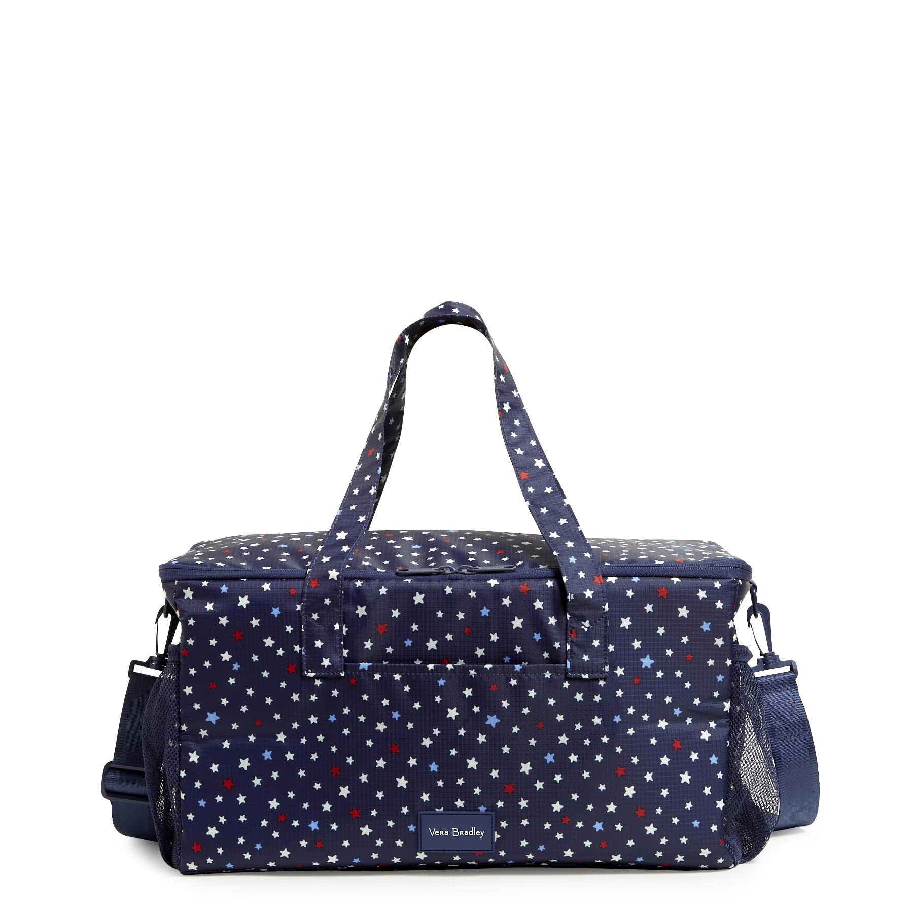 Vera BradleyWomen's Recycled Ripstop Family Cooler, Summer Stars, One Size