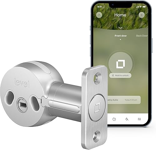 Miniatura 19 de Level Lock+ (Wi-Fi) Smart Lock - Cerradura inteligente más pequeña del mundo más llaves de Apple Home - Bloqueo/desbloquea desde cualquier lugar -