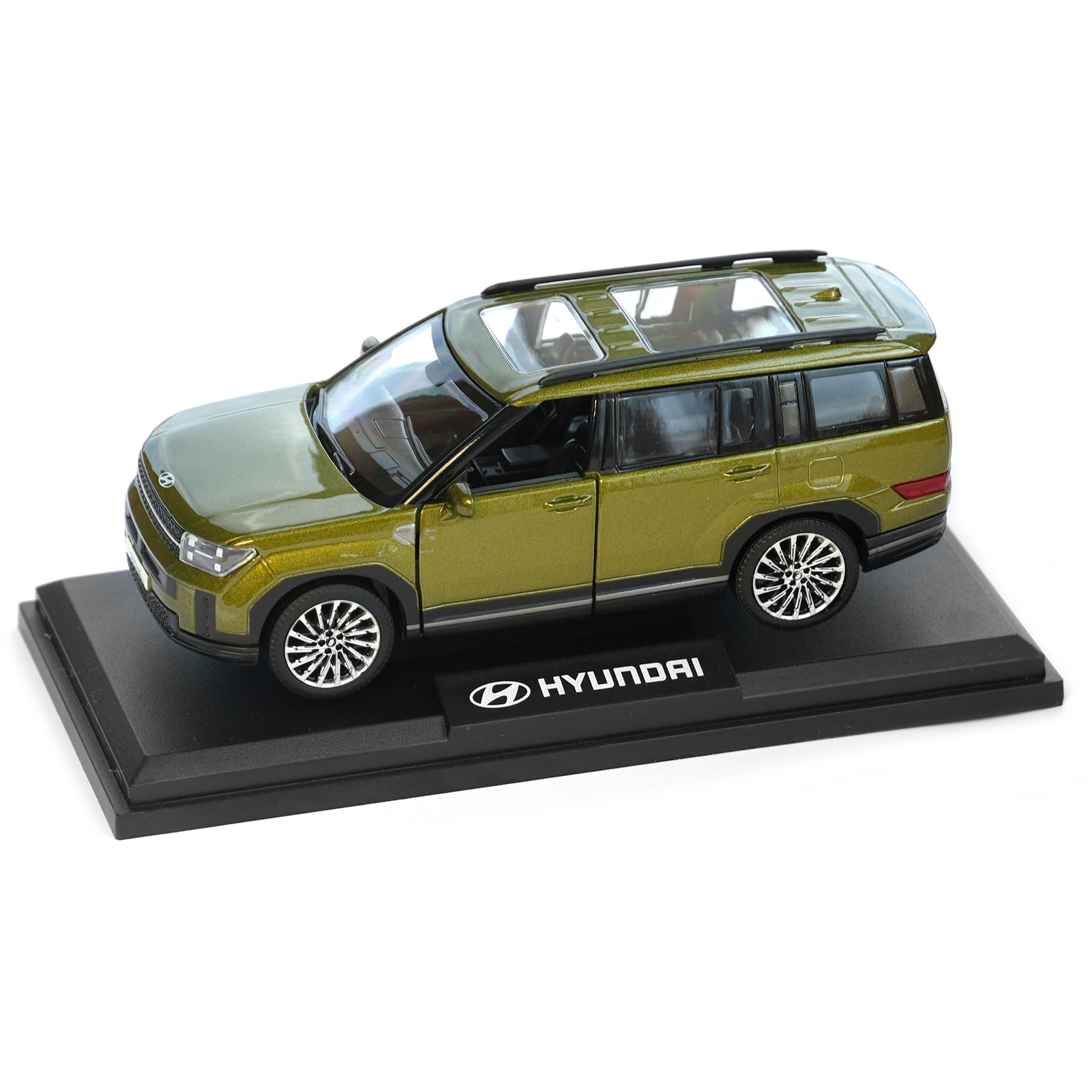 Hyundai P6G70AZ110GR Modellauto Santa FE Miniatur, Ocado-Green, Maßstab 1:38