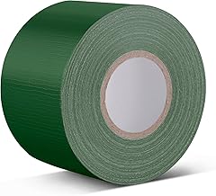 American Adhesive Tape, Waterproof Canvas Tape, Extra Strong Duct Tape, American Green Tape for Repair, Fastening, Packaging, Marking and Sealing, 58mm x 20m