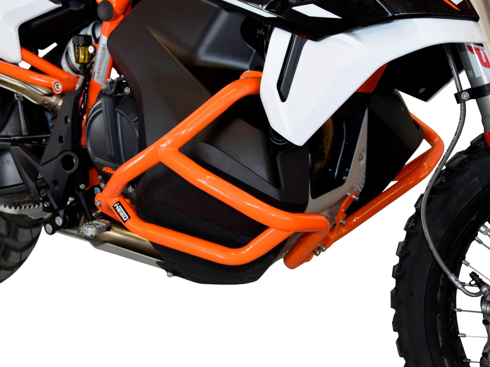 Paramotore HEED per 890 Adventure / 890 Adventure R / 790 Adventure / 790 Adventure R (2019-2022) - inferiore, arancia