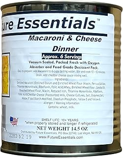 1 Can of Future Essentials Canned Macaroni & Cheese