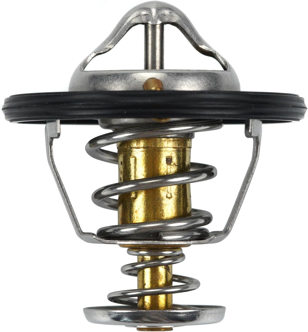 Thermostat fit 88-17 for Toyota Camry, 04-12 for Scion xB, 03-06 for Pontiac Vibe, 04-09 for Mitsubishi Galant, 92-96 for Eagle Summit, 96-99 for Ford Taurus, 10-17 for Lexus RX450h