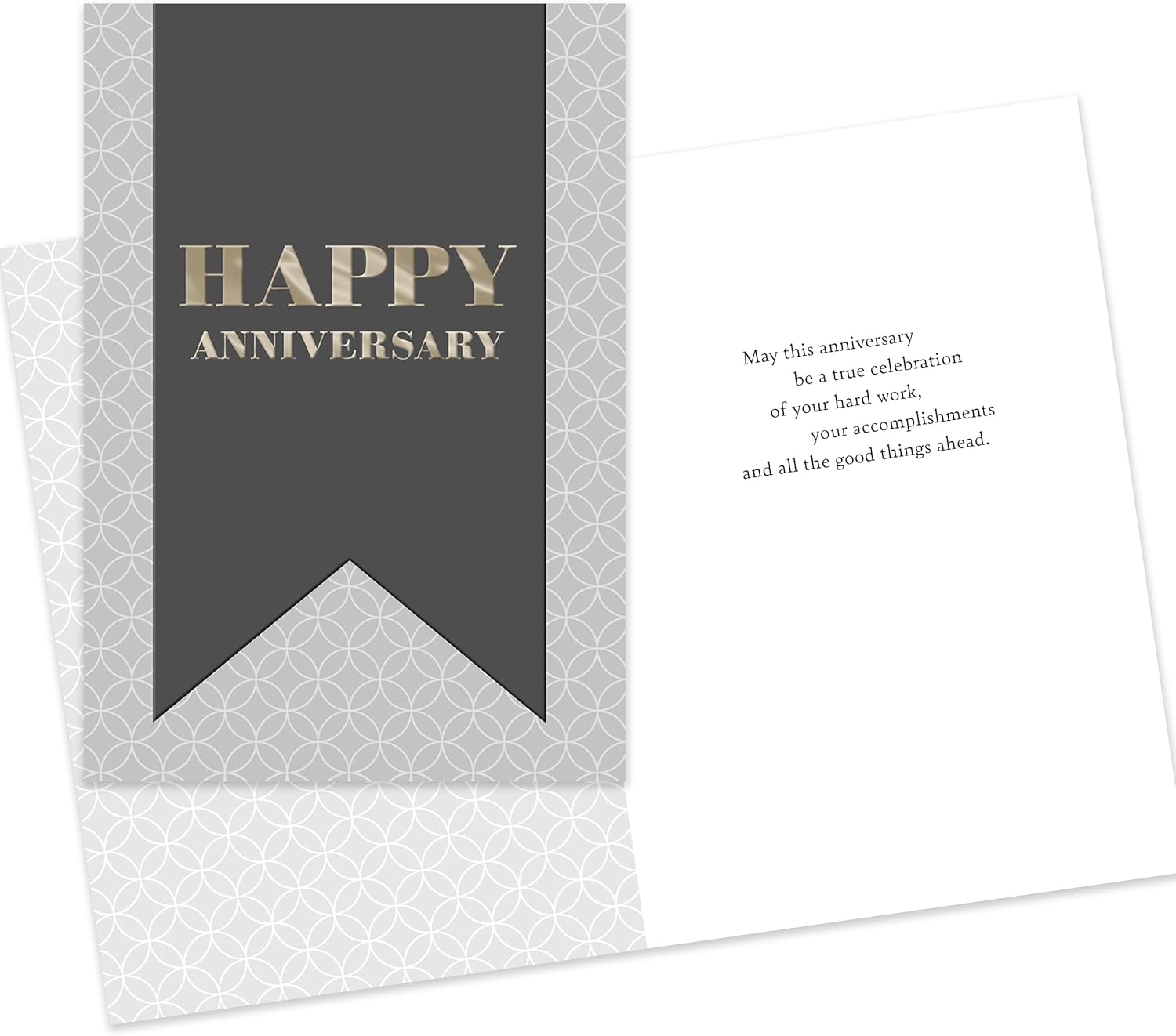 Hallmark Business 10 Pack Bulk Work Anniversary Assorted Cards (Fun & Professional)