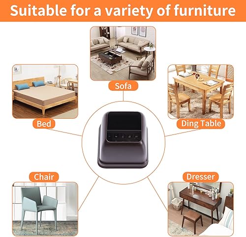 Miniatura 4 de 32 protectores de suelo de silicona transparente para patas de silla, protectores de suelo para silla, almohadillas de fieltro para muebles, fundas