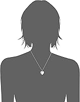 Vista 3 de Collar con medallón con forma de corazón "You Are My Sunshine" de plata de ley, 18 pulgadas