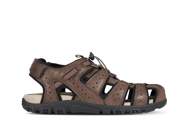 Geox U SANDAL STRADA B – Sandały Mężczyźni