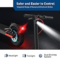 Vista 7 de Hiboy MAX Pro/S2R Plus/U2 Pro Electric Scooter, 500W–810W Peak Motor, 19–22 MPH, 22–46.6 Miles Long Range, Foldable Commuter Electric Scooter for