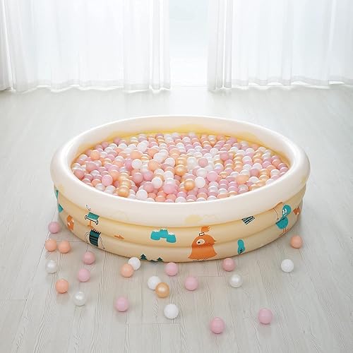Miniatura 9 de Realhaha Pelotas de juego con 100 bolas de plástico para bebés, niñas y niños pequeños, tienda de campaña, casa de juegos, decoración de fiesta,
