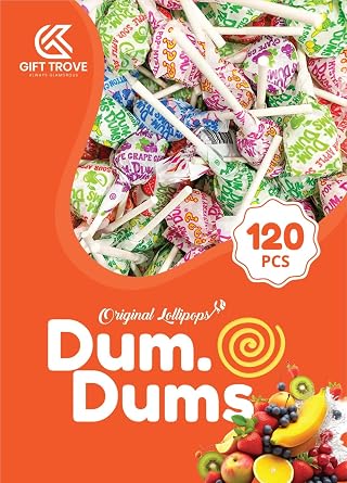 Dum Dum 120 Count - Pack of 1, Assorted