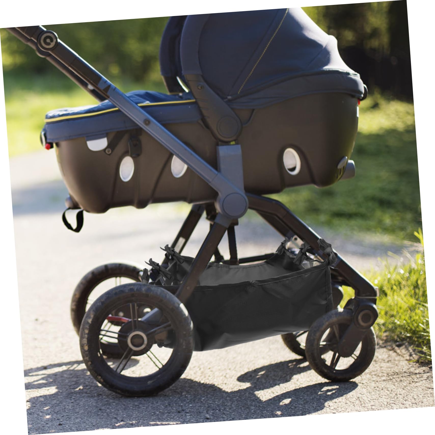 Alipis Cestino Inferiore Del Passeggino Cestino Per Auto Carrozzino Borsa Per La Scuola Del Passeggino Custodia Per Passeggino Bambino Panno Oxford Cestino Portaoggetti Camion
