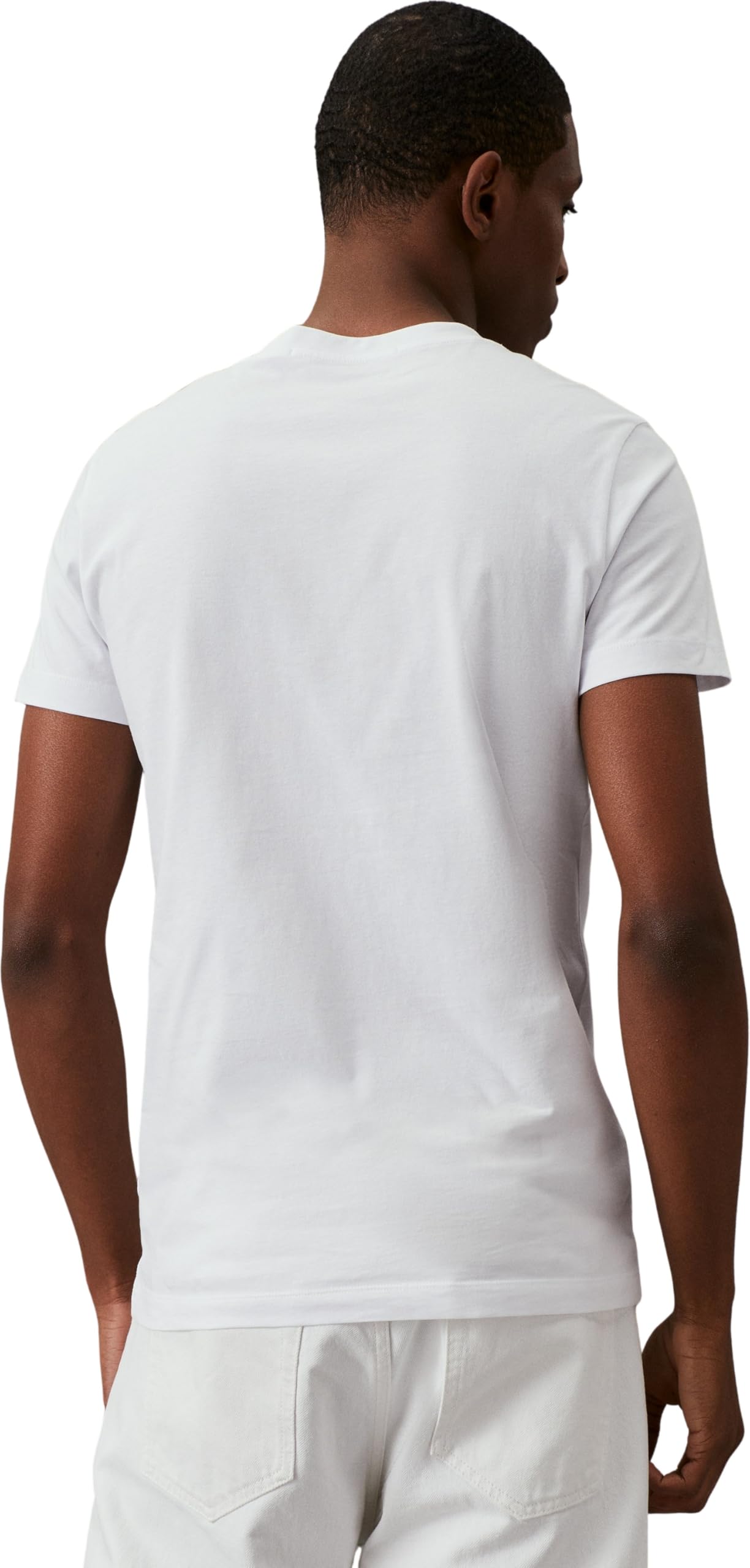 Calvin Klein Uomo T-Shirt Maniche Corte Core Monologo Slim Fit