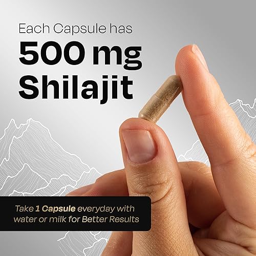 Miniatura 3 de Auric ShilajitShilajeet Energy 60 Cápsulas  Shilajit puro probado en laboratorio