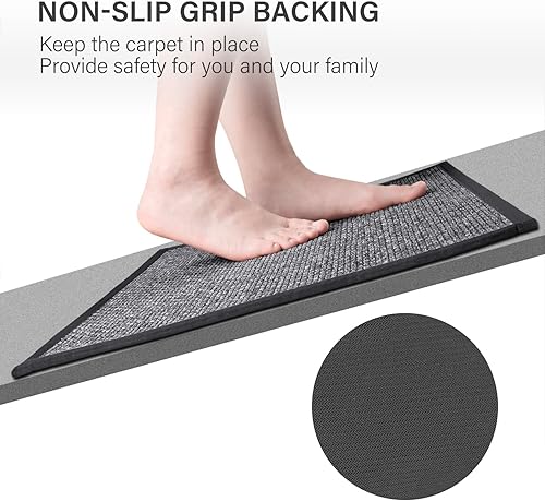 Miniatura 3 de Alfombras de cocina antideslizantes lavables, juego de 2 unidades, alfombras absorbentes para cocina, alfombras de piso de tejido de granja frente