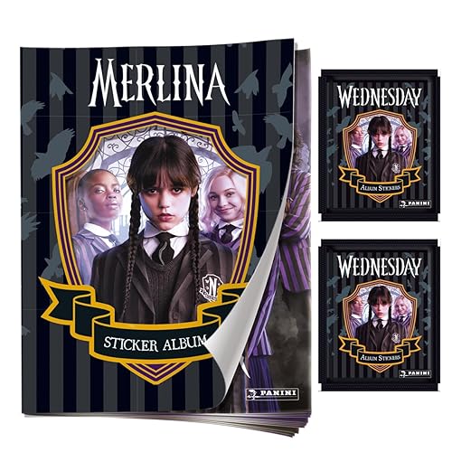 Paquete de inicio de la colección de pegatinas del miércoles