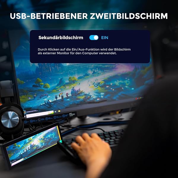 Lian Li 8.8" Universal Screen - schwarz - 5