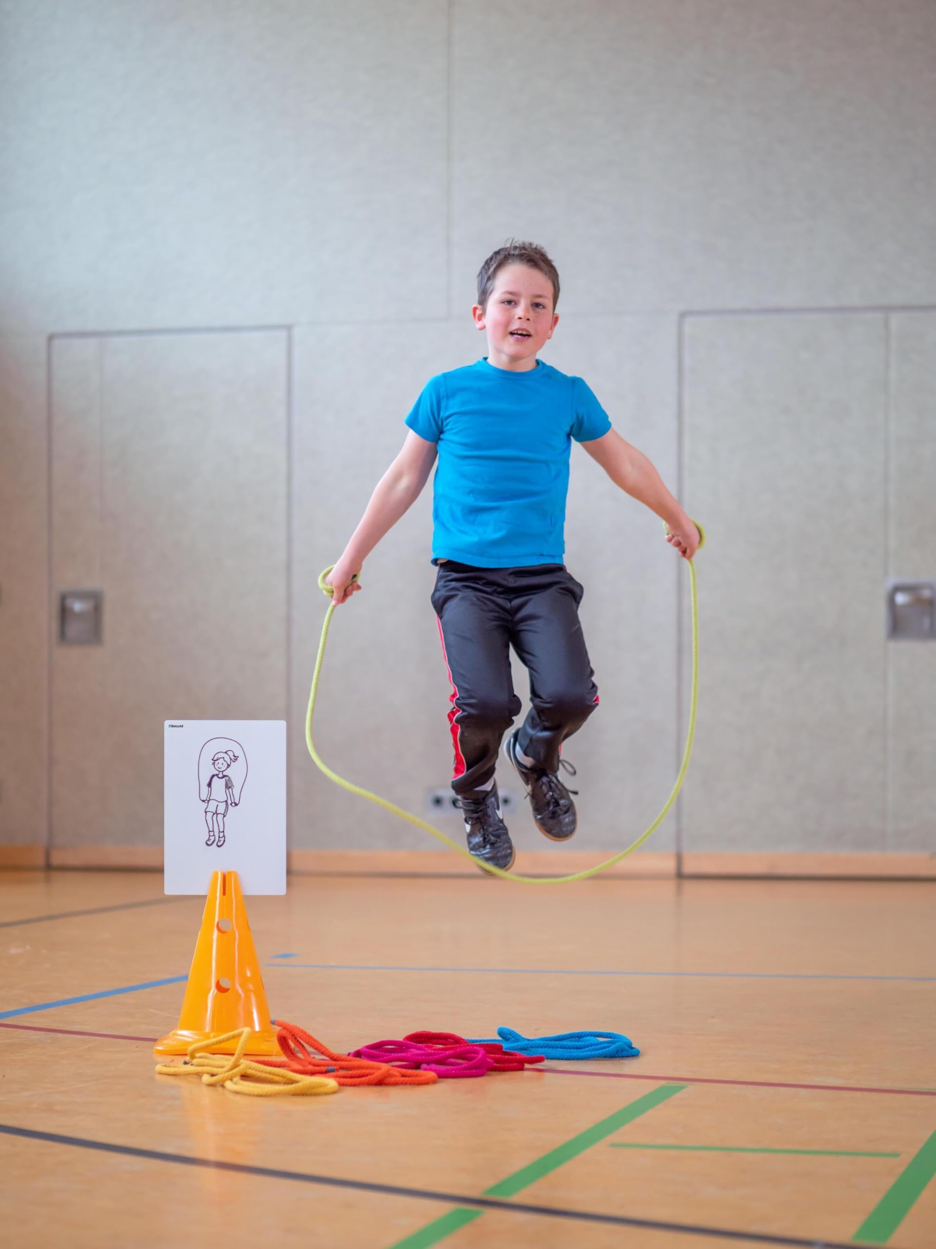 Betzold - Weichfaser-Springseil 6er-Set - Bewegungs-Spiele Grund-Schule
