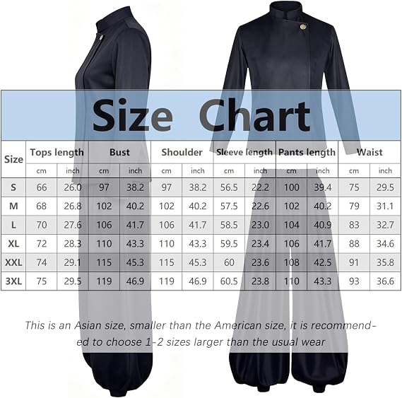 Geto Suguru Cosplay Kimono Robe Outfit For Men Anime High School Uniform Suits Black Jacket Pants With Ear Stud