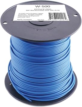 Educator 18 Gauge Boundary Wire for E-Fence Underground Fence Containment System for Dogs Premium Pure Solid Copper Outdoor/Direct Burial Waterproof Wire, 500