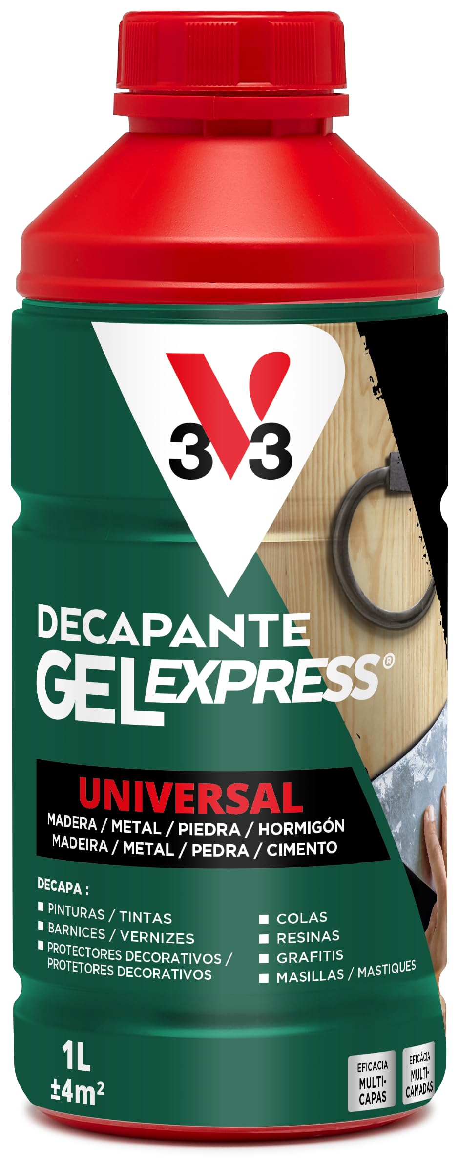 V33 Decapante gel express universal 1l