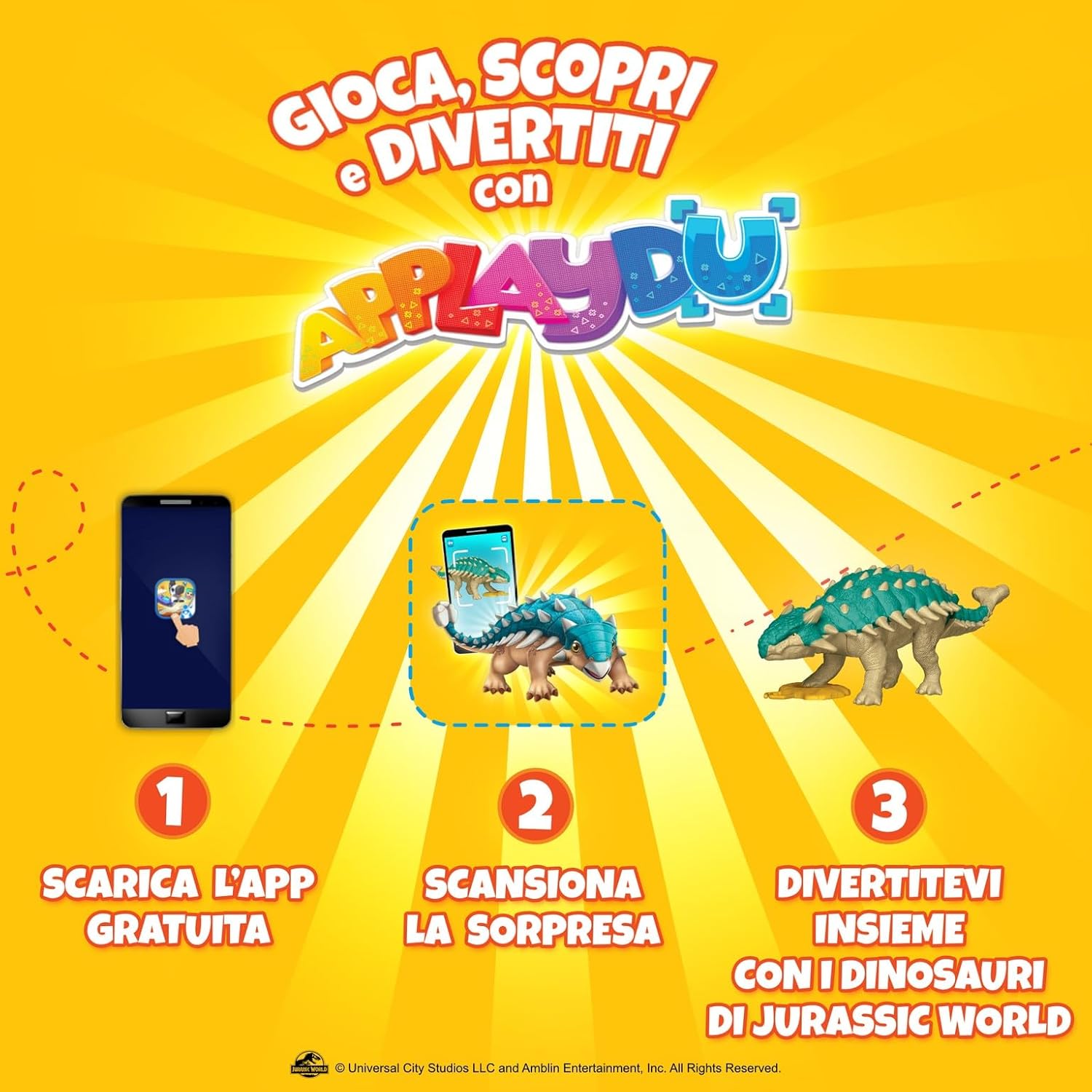 Kinder GranSorpresa Maxi Jurassic World - Uovo di Pasqua Kinder 2024, Finissimo Cioccolato al Latte con Sorpresa Jurassic World, Idea Regalo Pasqua, 220 Grammi - Immagine 3