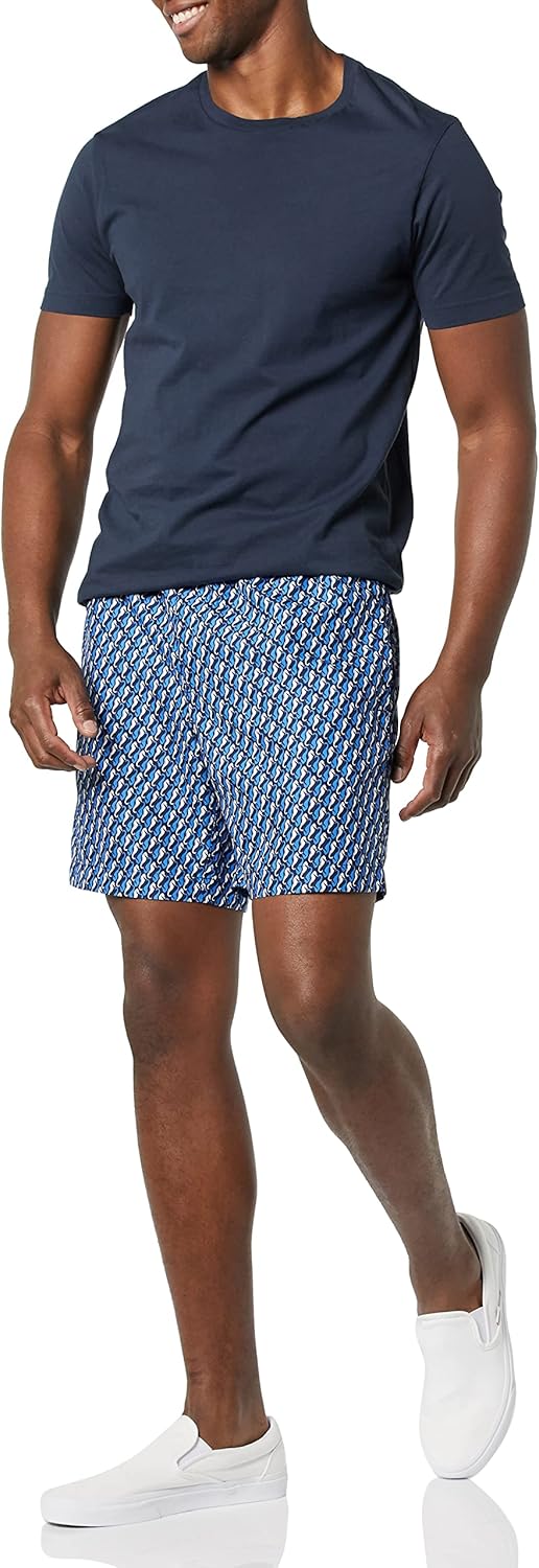 Vista 3 de Tienda Essentials - Traje de baño para hombre, secado rápido, de 7pulgadas