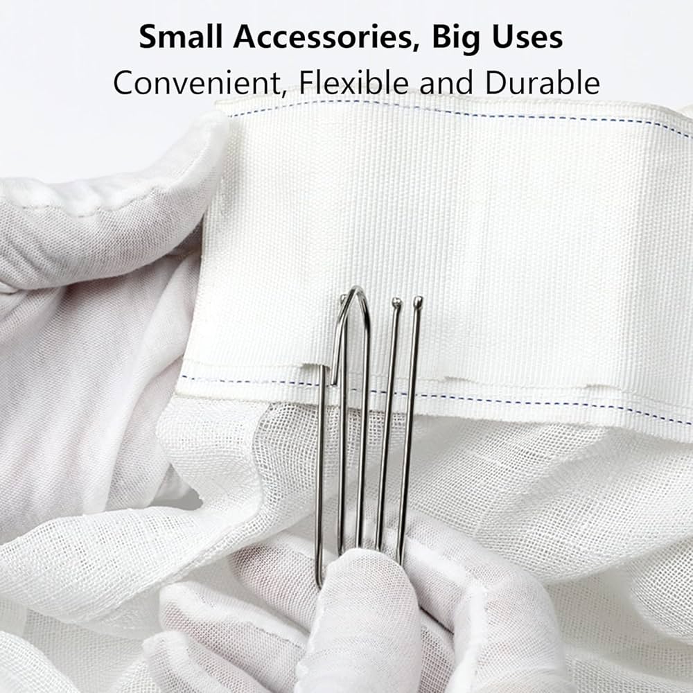 Amazon.co.jp: MroMax カーテンテープフック カーテンプリーツテープ