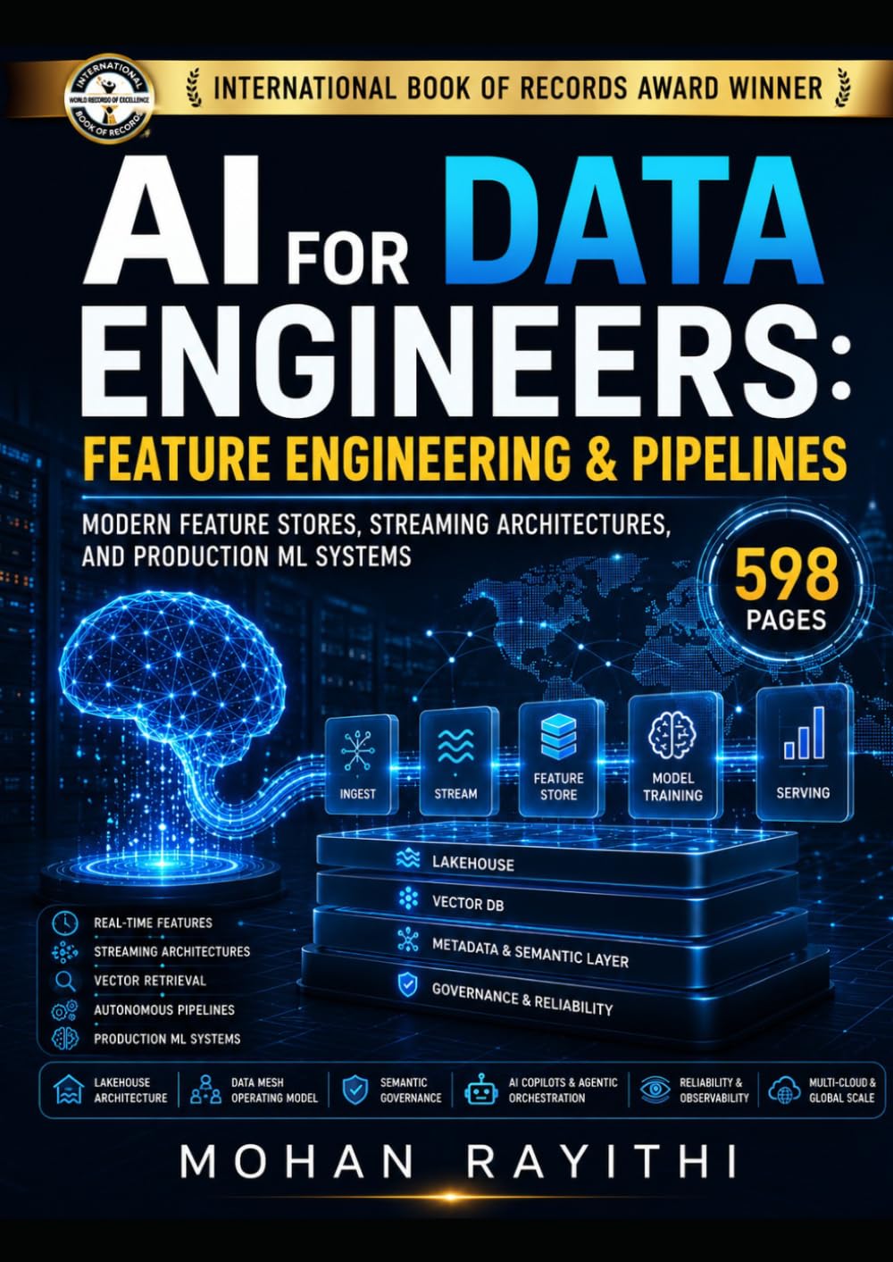 AI for Data Engineers: Feature Engineering & Pipelines: Modern Feature Stores, Streaming Architectures, and Production ML Systems