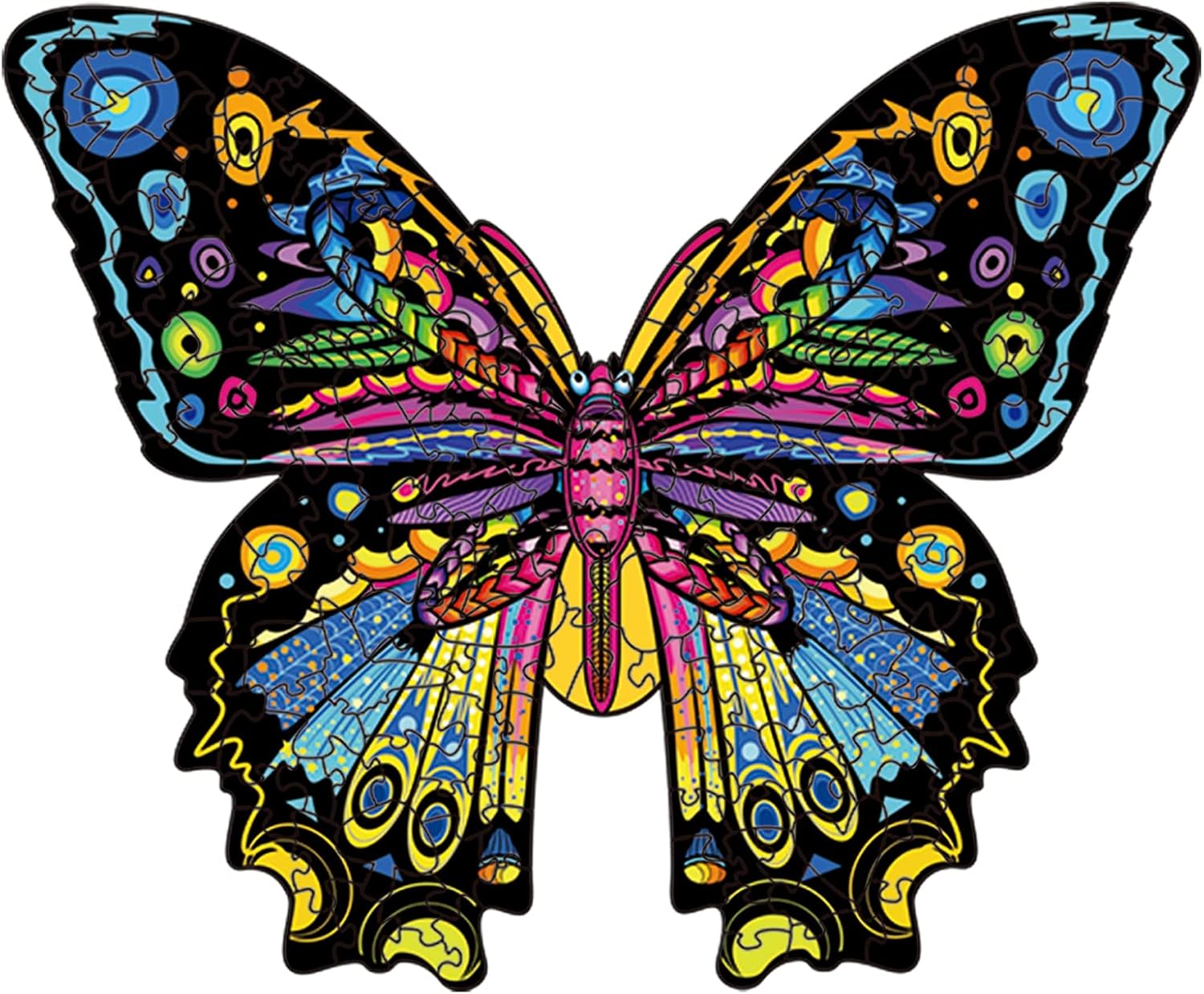 Wooden Puzzles for Adults,Wooden Animals Shaped Puzzles,Unique Shaped