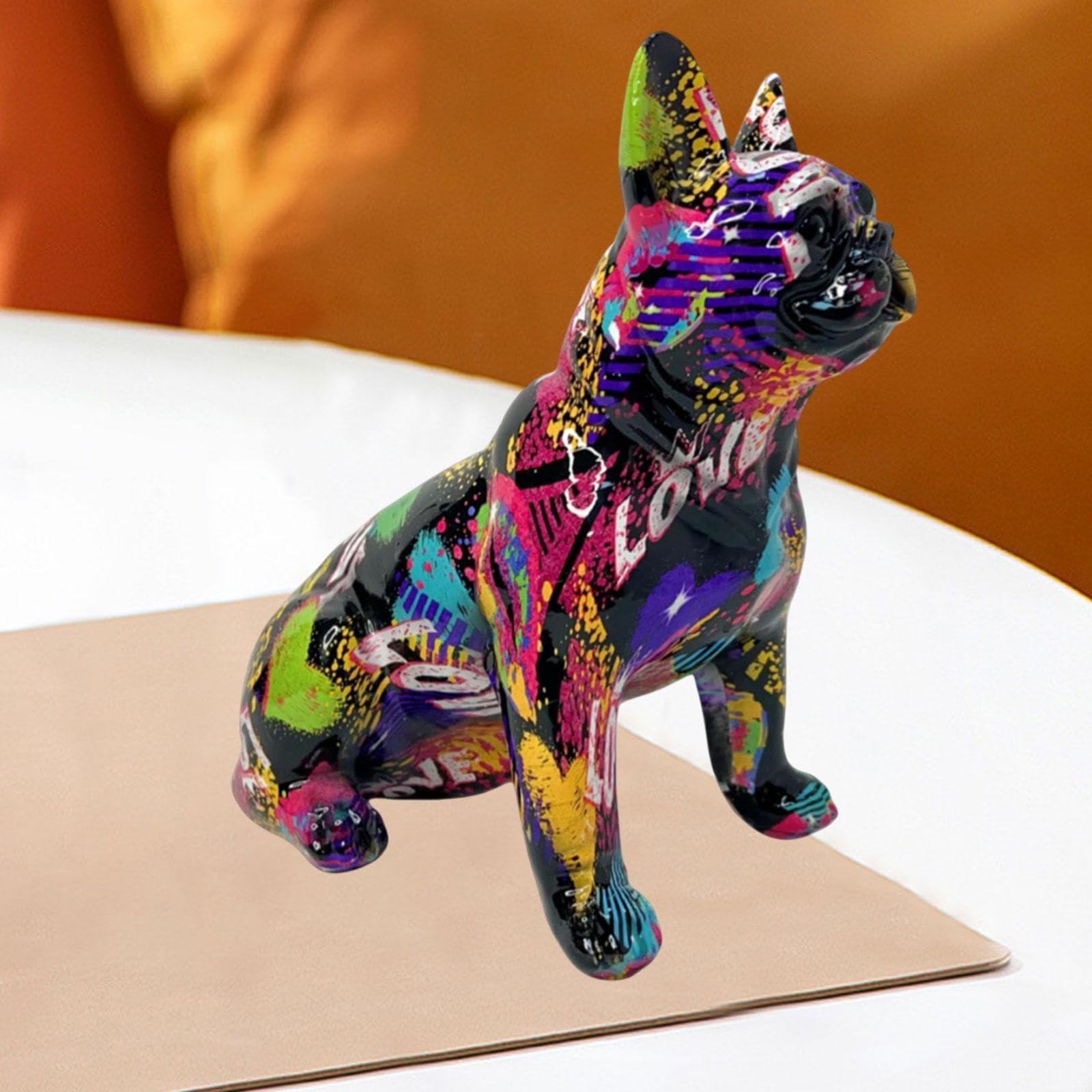 Amazon.co.jp: フレンチ ブルドッグ像アート置物装飾新築祝い本棚