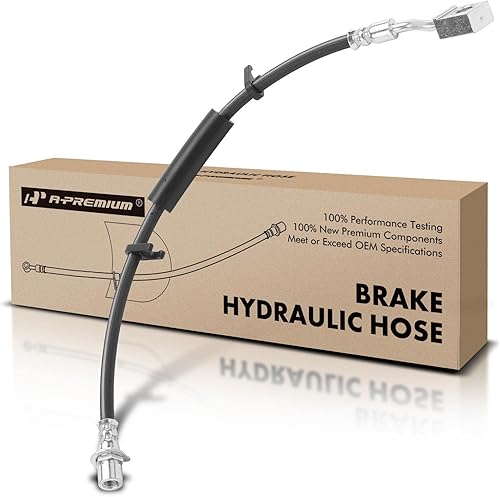 A-Premium Manguera hidráulica de freno delantero izquierdo compatible con Jeep Grand Cherokee 2011-2015 Dodge Durango 2011-20162018-2021 Reemplazo#