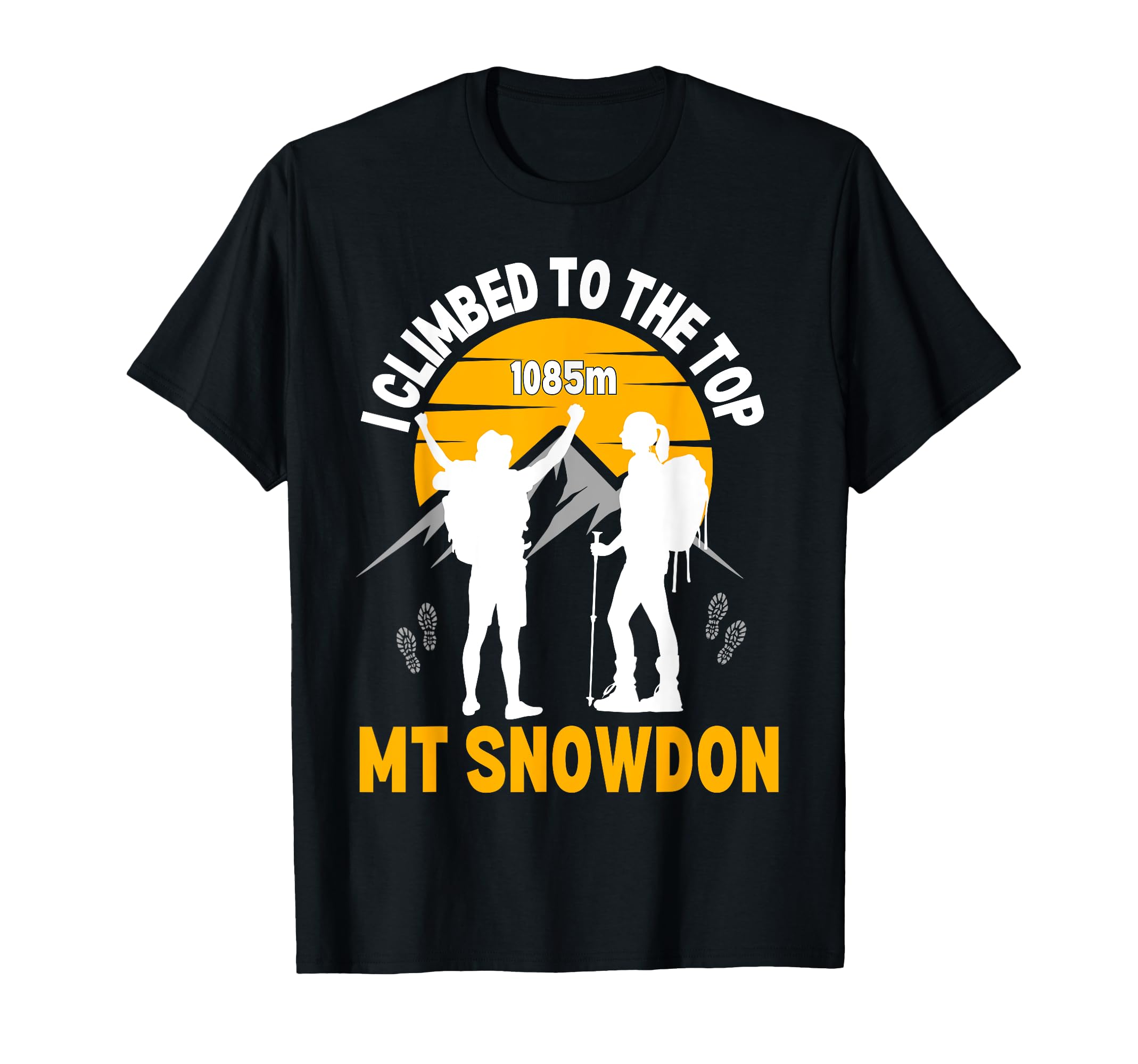 Snowdon Mountain Climbing Snowdonia National ParkMount Snowdon Mountain Climb Achievement T-Shirt