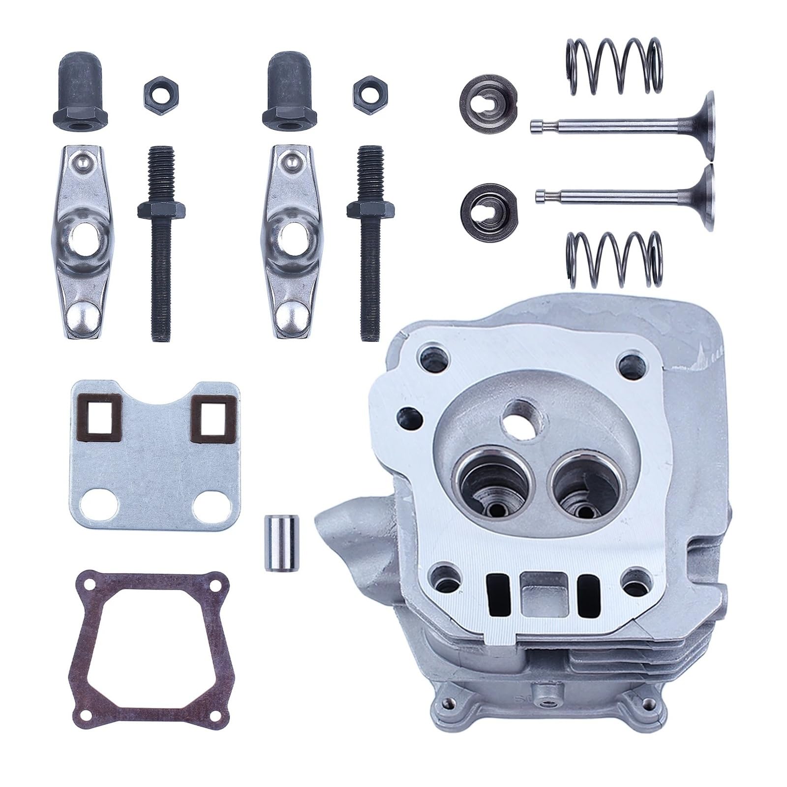 Apto For H0nda GX160 GX200 Chino 168F 5,5 HP 6,5 HP 2KW 3KW Generador De Gas Motor Culata Válvula Balancín Resorte Conjunto
