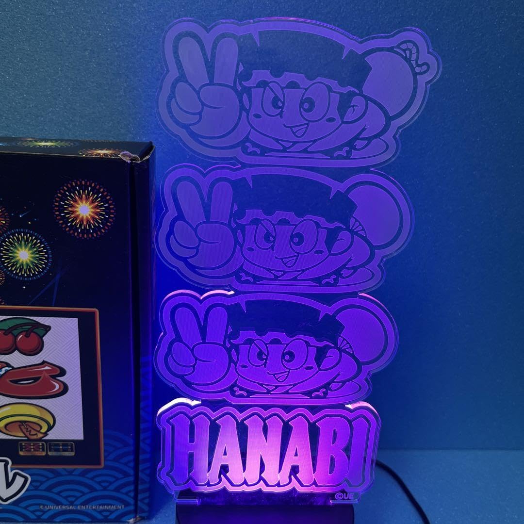Amazon.co.jp: パチスログッズ HANABI 花火 LEDパネル 3連ドン