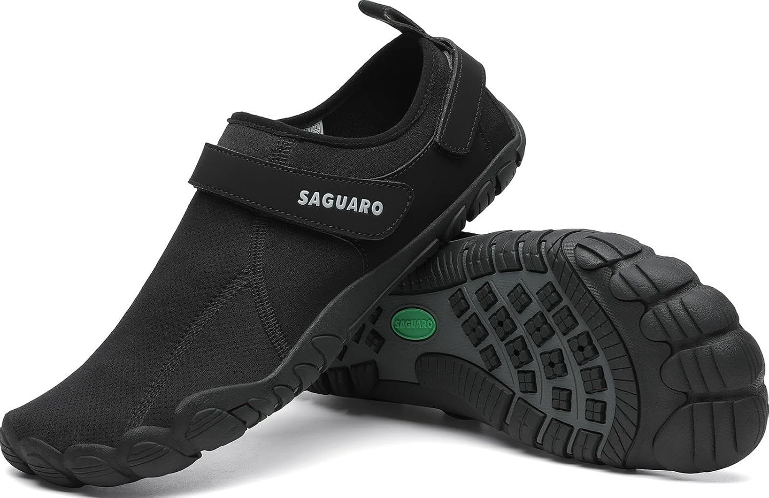 SAGUARO Badschoenen voor heren en dames, 7/9 drainagegaten, sneldrogend, antislip, maat 35-48, 45 EU