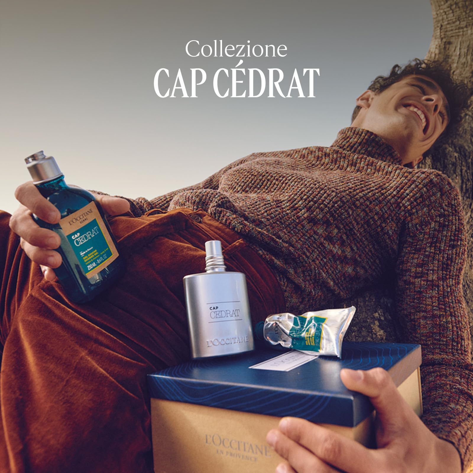 L'OCCITANE - Gel Crema dopobarba Cap Cédrat - 75 ml - Idrata e riduce le irritazioni - Prodotto in Francia