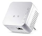 devolo dLAN 550 WiFi 4 (n) Adaptateur d'extension : 1x Adaptateur CPL WiFi (500 Mbits, 1x Port Fast Ethernet), idéal gaming, streaming, prise française Module complémentaire (x1) 550 Mb/s 1 port
