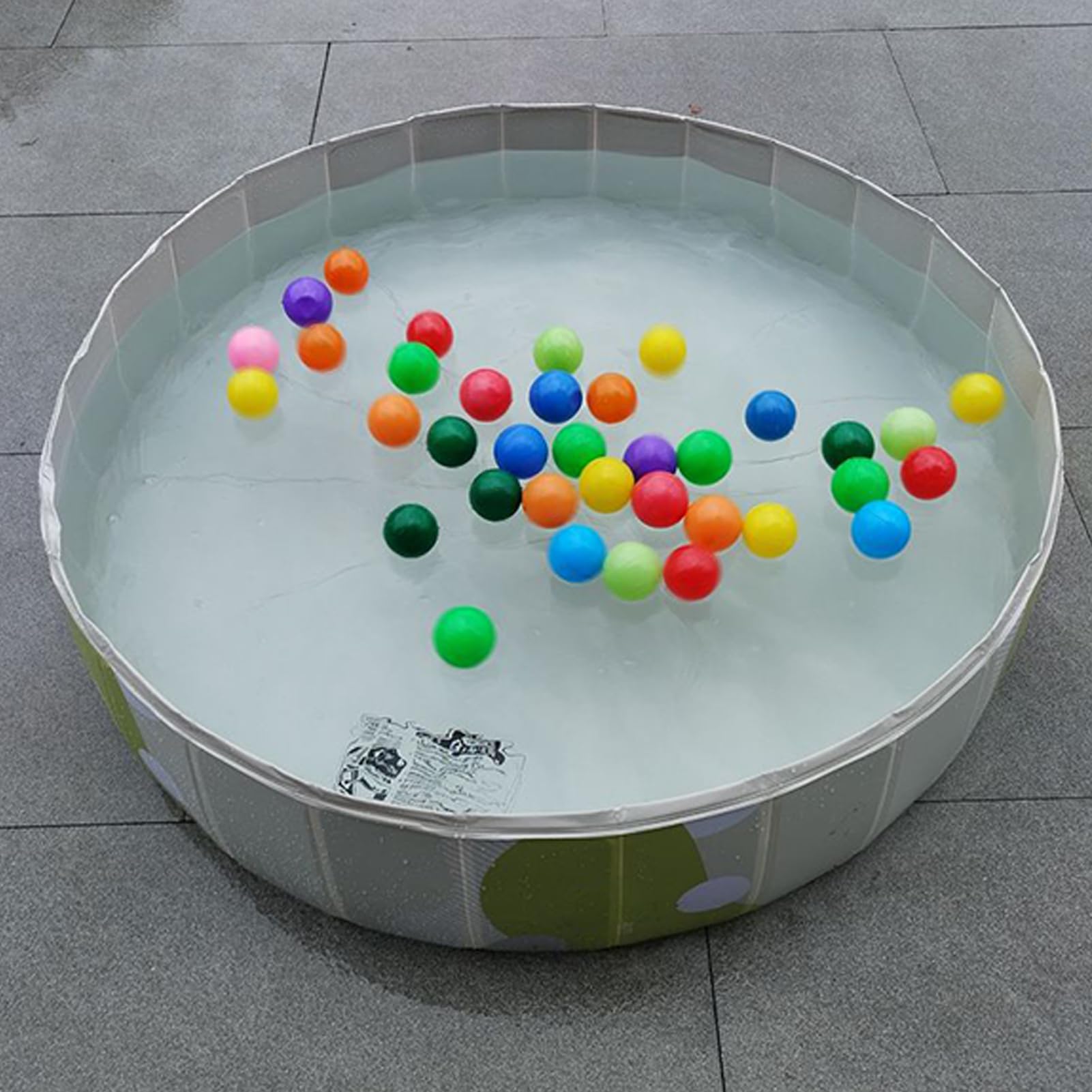 Piscinas Infantiles Base Antideslizante para Baño de Mascotas | Piscina Plegable para Mascotas para Cachorros Perros Razas Pequeñas Medianas Grandes Conejos Gatos Niños Patio