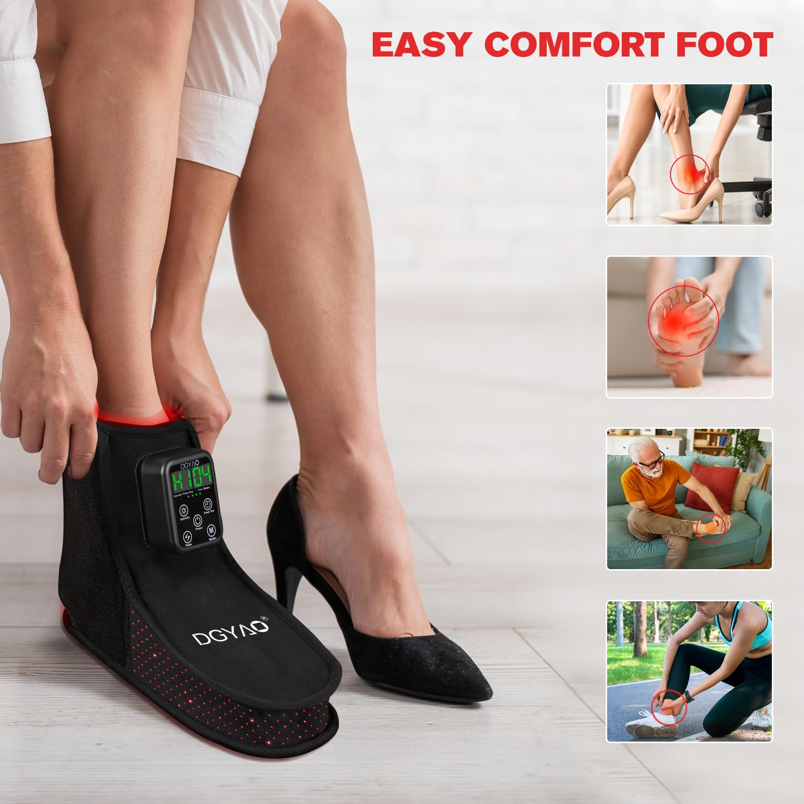 Amazon.com: DGXINJUN Red Light Therapy for Foot, Near Infrared