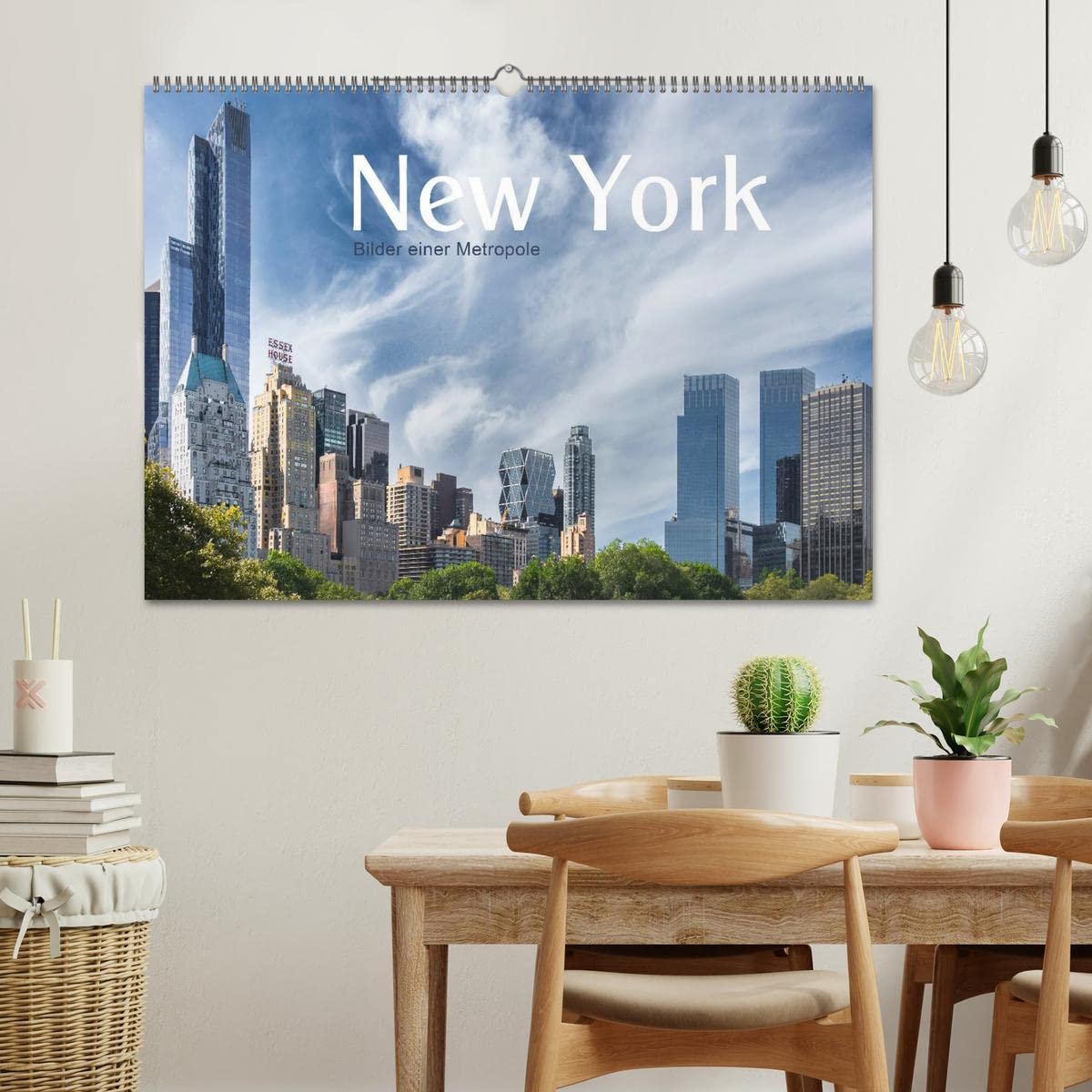 New York - Bilder einer Metropole (Wandkalender 2026 DIN A2 quer), CALVENDO Monatskalender: Die große, atemberaubende Metropole stellt sich hier in spannenden Bildern vor.