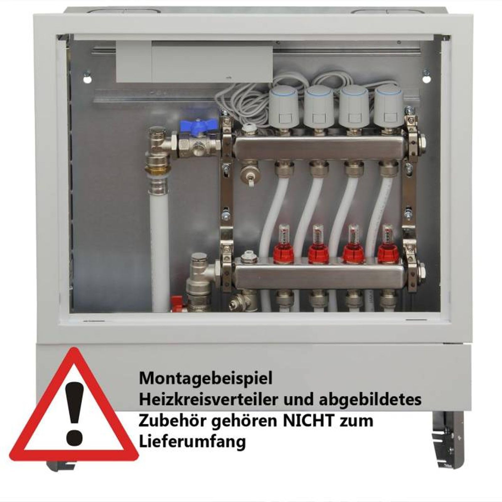 Selfio Verteilerschrank für Heizkreisverteiler Unterputz max. 5 Heizkreise UP2