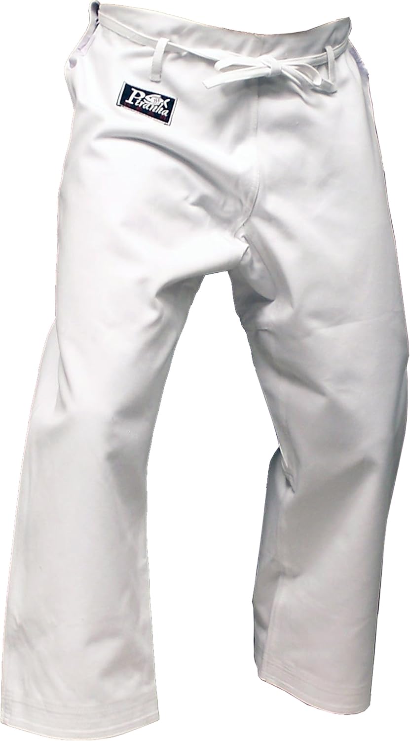 Karate Gi Pants, 14 oz White Tall (2) Sports & Outdoors