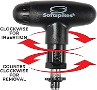 Vista 2 de Softspikes Kit de tacos de golf Kaddy - Accesorios para quitar e instalar rápidamente los tacos de golf - Compatible con cualquier sistema