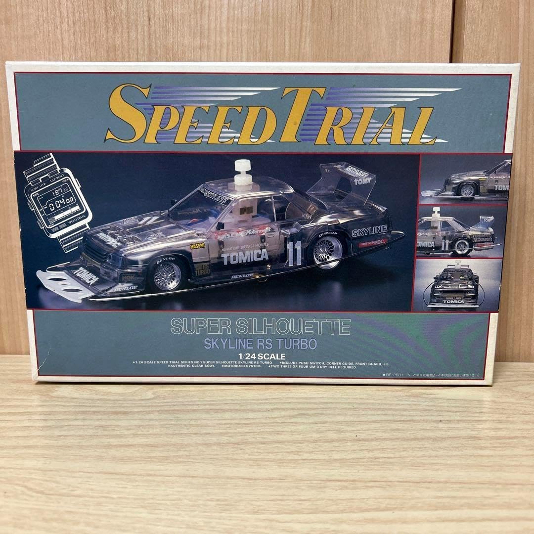 アオシマ1/24スーパーシルエットスカイラインRSターボ プラモデル 織姫