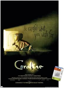 Coraline 'Braver' One Sheet Wall Poster – 22.375" X 34" Glossy Poster With 30 Push Pins Included - View #11